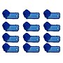 BISON LIFE Kleen Handler Microfiber Dust Mop Head, 6.75" x 36", Blue, 12/Pack (BPES-LEBDM-36-12)~#|#~00BFC03D-0ADB-41AE-B548C28A8AB1256A_sc7