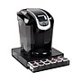 Mind Reader Metal Single Serve Coffee Pod Drawer, 36 Pod Capacity, Black (MTRAY-BLK)~#|#~00BFF660-BFB7-46BA-B6A32F236CDFCB58_sc7