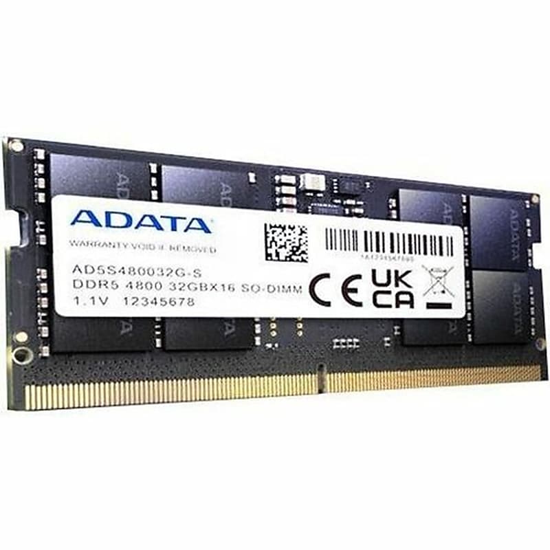 ADATA 32GB DDR5 SO-DIMM Memory Module (AD5S480032G-S) image 1