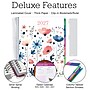 2027 Excello Brands 10.3" x 12.3" Weekly & Monthly Standard Planner, Paperboard Cover, Colorful Botanicals (DLX-CY27-0030)~#|#~00C50B9C-35A2-4180-BD28C5C82DBF2874_sc7
