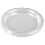 JAM PAPER 7" Plastic Plates, Clear, 80 Plates/Pack (7255320678g)~#|#~00C53E1A-3EDC-4A92-8A4776F9A8977FC9_sc7