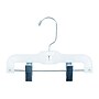 Nahanco 9" Plastic Hi-Impact Super Heavy Weight Hanger, White, 100/Pack (1610RCLH)~#|#~00C65379-D052-408D-8BD30BE3F76C0F18_sc7