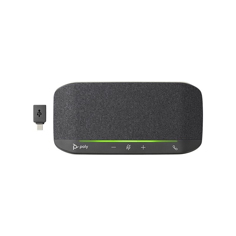 Poly Sync Smart Speakerphone, Black/Silver (772C3AA) image 1