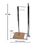 Nahanco Single Roll Poly Bag Dispenser, Chrome (K31)~#|#~00C84554-C057-4C4D-8C8E71501A293419_sc7