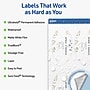 Avery Oval Laser Multipurpose Labels, 4.25" x 2.5", White, 600/Box (19479399199)~#|#~00CBD232-5014-4537-AEBD327C64696D5D_sc7