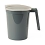 Medline Non-insulated Plastic Pitchers, Graphite, Each (DYND80535H)~#|#~00CC91EA-6F5C-4AF0-8E71C9F097B66784_sc7