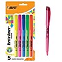 BIC Brite Liner Stick Highlighters, Chisel, Assorted Colors, 5/Pack (BLP51W-AST)~#|#~00CE059B-3923-446A-AC23D4836E732E04_sc7
