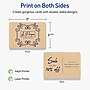 Avery Integrated Cards, 3.5" x 5", Kraft Brown, 100/Pack (95342)~#|#~00D04F39-1008-4EF4-A7BACDBB38099D56_sc7