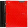 Five Star Stay Put  3-Hole Punched 2 Pocket Plastic Folder, Fire Red (333420D-ECM26)~#|#~00D193B7-F40C-4535-A08F0D5865587C8A_sc7