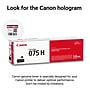 Canon 075 Black High Yield Toner Cartridge, Prints Up to 2,500 Pages (6369C001)~#|#~00D1B251-3D58-4BFC-9AF62D53F16E79F5_sc7