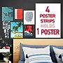 Command Damage Free Small Poster Hanging Strip Kit, 5 lb., White, 136/Pack (MMM17024136ES)~#|#~00D5C5B1-0A3E-4B0C-8F6CFEA541ABAD72_sc7