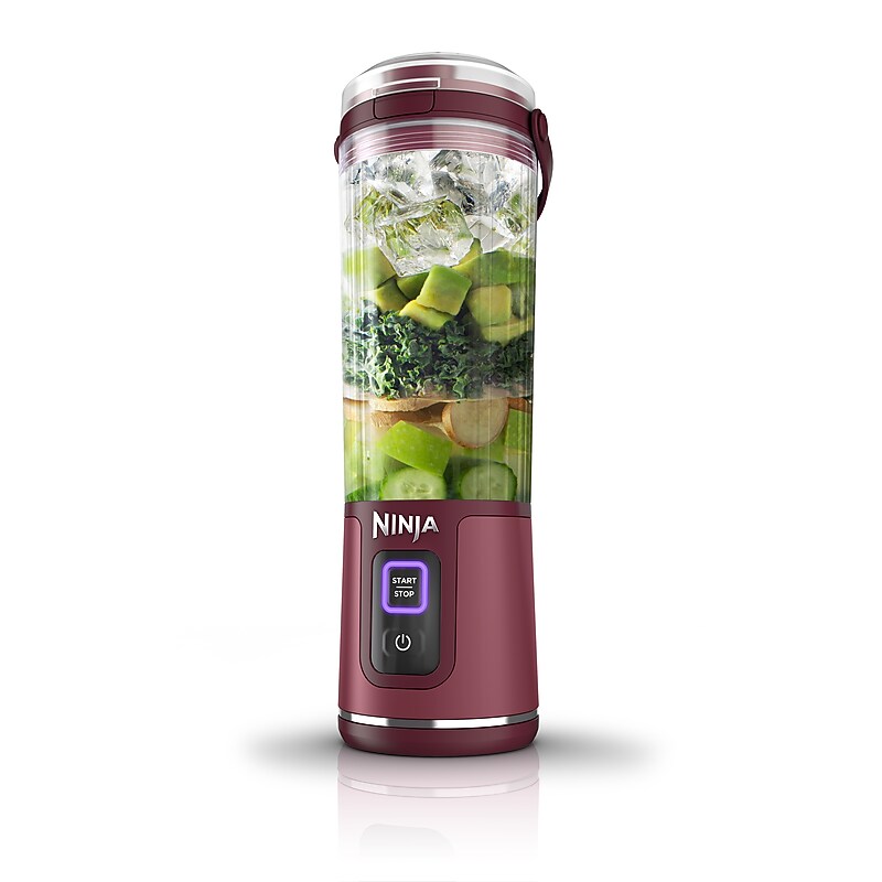 Ninja Blast Portable 18 oz. Blender, Cranberry Red (BC151CR) image 1