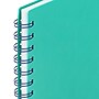 2025-2026 Mead Color Pop 8.5" x 11" Calendar Year Weekly & Monthly Planner, Plastic Cover, Aqua (1604-905-26)~#|#~00D8E606-9C1C-409E-9709AF37E27CBA06_sc7