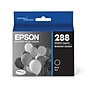 Epson T288 Black Standard Yield Ink Cartridge   (T288120-S)~#|#~00D8E8D3-0A11-4624-8C9E4AFBC697D32C_sc7