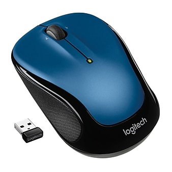 Logitech M325s Wireless Optical Mouse, Blue (910-006829)
