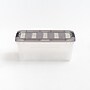 Iris 12.59 Quart Stack and Pull Plastic Latching Storage Bin, Clear, 8/Pack (500148)~#|#~00E06F7A-BA50-474D-9DA2330FD021BA30_sc7