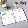 2027 Mead Essentials 9" x 11" Calendar Year Weekly & Monthly Planner, Plastic Cover, Burgundy (CRW630L5027)~#|#~00E14962-B7E6-4492-9E92A30FBA749CAB_sc7