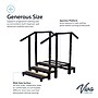 Viva Comfort Adjustable Steel Physical Therapy Staircase, 550 lb Capacity, Black (ADIME906-04-30)~#|#~00E83A73-7BAC-4355-A50938AC714EFFD2_sc7