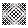 Deflect-O FashionMat Black Diamond Hard Floor Chair Mat, Low-Pile, Black/White (CM3540BD)~#|#~00E8ED75-FD8B-484C-8B29378DBC259583_sc7