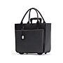 Francine Collection Florence Faux Leather Tote Bag, Black (FLORLRT-01)~#|#~00E99662-FCE3-47DB-BB82991EAFCD959D_sc7