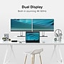 Plugable USB C Dual HDMI Monitor Docking Station, Mac and Windows, 100W PD (USBC-6950PDZ)~#|#~00EBAF05-7B7C-4256-98EFA51271C2754F_sc7