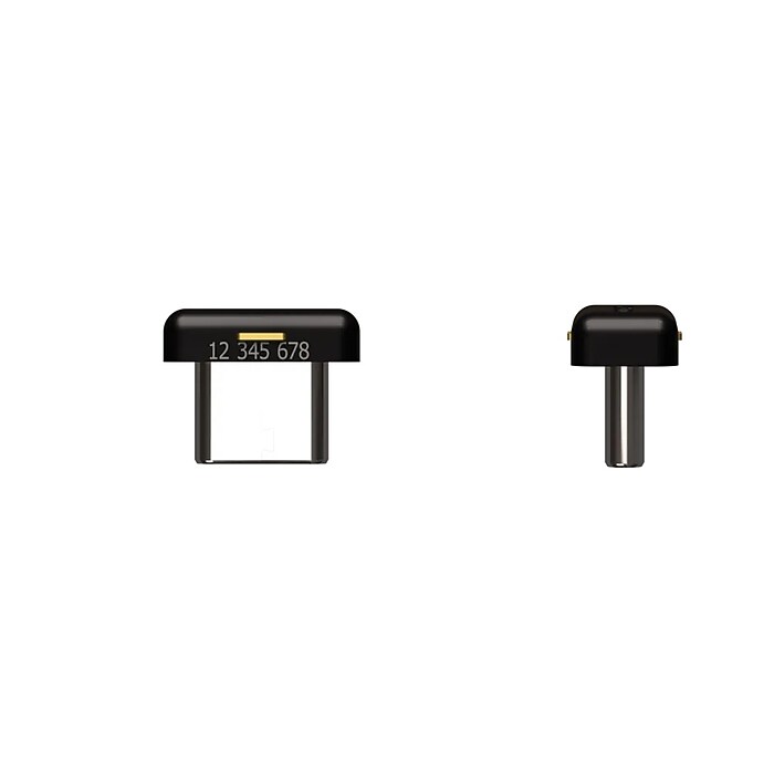 Yubico YubiKey 5C Nano Security Key, USB‑C, Black (100898) | Staples