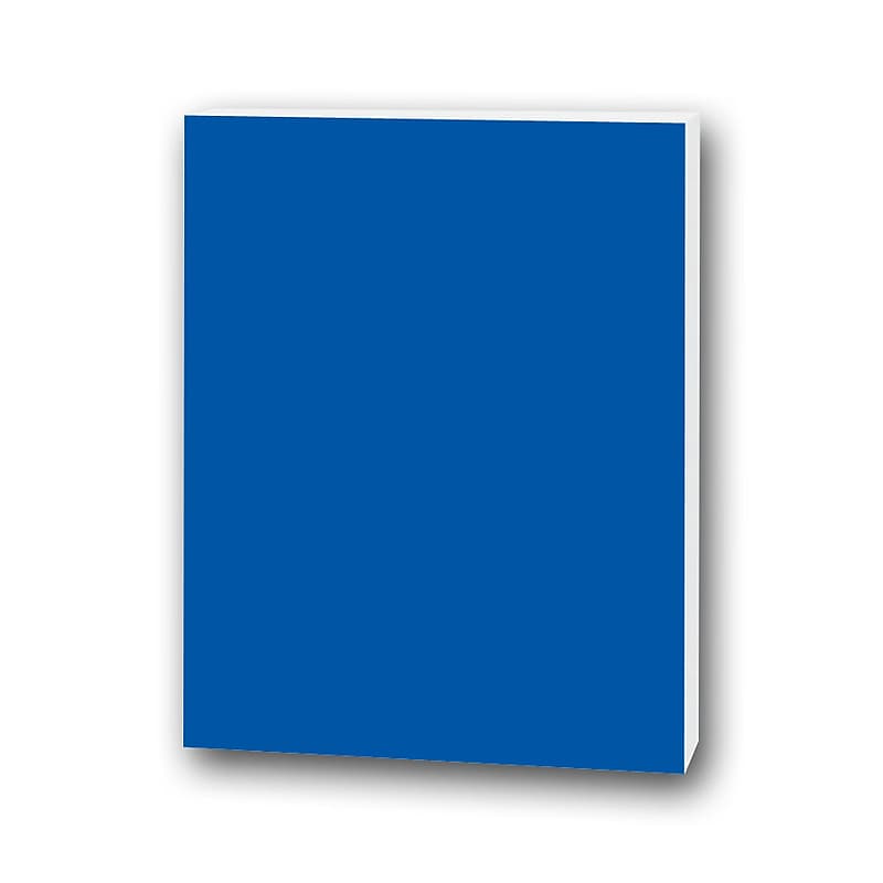 Flipside Foam Board, 20" x 30", Blue, 10/Pack (20325-10) image 1