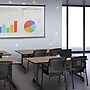 Regency Kobe Flip Top 60"W x 30"D Rectangular Training Room Table, Laminate, With Wheels, Noble Oak (MKFTM6030NO)~#|#~00EFFDD6-938A-479F-BA4825145174738D_sc7
