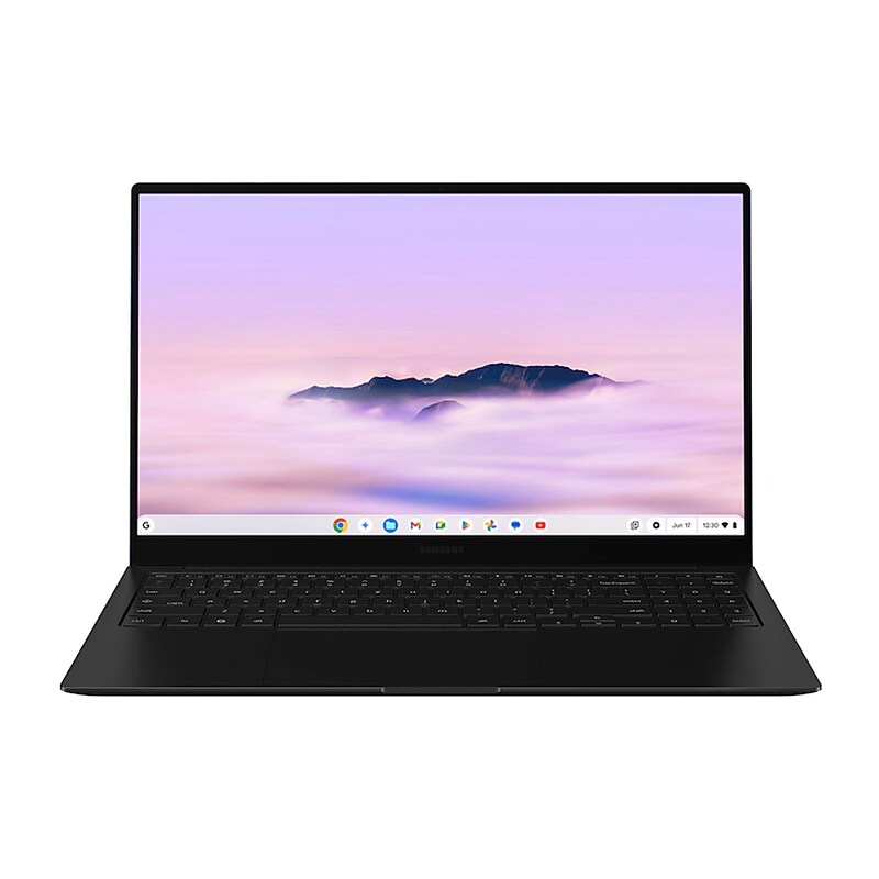 Samsung Galaxy 15.6" Chromebook, Intel Core i3, 8GB RAM, 256GB SSD, 13-Hour Battery, Chrome OS, Light Titan (XE550XGA-KC1US) image 1