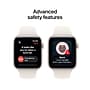 Apple Watch SE 3 GPS + Cellular Smartwatch, 44mm, Starlight Aluminum Case with Starlight Sport Band, Medium/Large (MEPF4LW/A)~#|#~00F7258D-2B13-45DD-816F82F4D21520AF_sc7