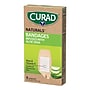 Curad Naturals with Aloe & Vitamin E 2" x 4" Fabric Adhesive Bandages, Tan, 8 Bandages/Box, 24/Carton (CURNTA0204)~#|#~00f7b159-03ce-4cab-a831d72196f78b48_sc7