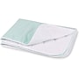 DMI Quilted Reusable Under Pad, 4-Ply, 28" x 36", White/Green (560-7058-0000)~#|#~00FB972A-77AE-417D-A12BFDB4BEA605E2_sc7