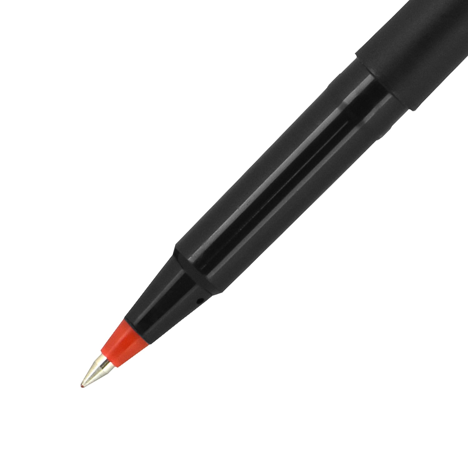 Uni-ball Roller Ball Stick Bolígrafo a Base de Tinte Tinta Roja Micro Docena 60152 - Imagen 6 de 9