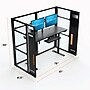 VersaDesk WorkNest 66"H x 81"W U-Shaped Cubicle Panel Workstation, White (WNCC-7248-W)~#|#~00FCDA9D-184A-420F-B5DE4900908145F5_sc7