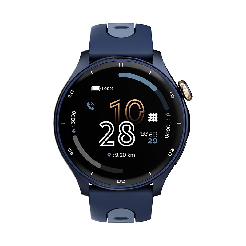 Cubitt AURA Pro Smartwatch, GPS, 36.32mm, Aluminum Case, Deepest Blue Sport Band (CT-AURAP2) image 1