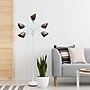 Simple Designs 67" White Metal Medusa Floor Lamp with 5 Adjustable Gray Cone Shades (LF2006-GOW)~#|#~010405EE-8C38-478E-A90215B58BF21387_sc7
