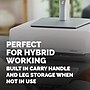 Fellowes Breyta Collection Adjustable Monitor Stand, White (100098565)~#|#~0105F75E-F8DE-440B-BAF7351C7AD50F5E_sc7