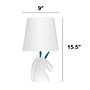 Creekwood Home Whimsilux 15.5" LED Table Lamp, White/Blue Glitter (CWT-2023-BL)~#|#~0108A48E-ED51-4FFC-8512B65CEFEAB907_sc7