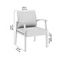Bush Business Furniture Arrive Vinyl Guest Chair, Light Gray (CH3901GVL-03)~#|#~010C11D9-AAB9-46FB-B65C83D0878D12F1_sc7