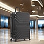 InUSA Aurum 33.66" Hardside Suitcase, 4-Wheeled Spinner, TSA Checkpoint Friendly, Black (IUAUR00XL-BLK)~#|#~0117B72C-4183-43AA-8FC9752D937AD337_sc7