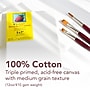Strathmore 300 Series Primed Gallery Stretched Canvas, 5" x 5", 3/Bundle (STT31405-3)~#|#~011AAB65-AA46-4165-B0CDCCA9AE0264C2_sc7