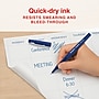 Staples Inspire Felt Tip Pen, Medium Point, 0.7mm, Blue Ink, Dozen (ST63327)~#|#~011D5005-D150-4D7D-A762D7CD8FBAE649_sc7