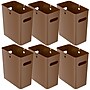 iTouchless SlimGiant Polypropylene Trash Can with no Lid, Toffee Brown, 4.2 gal., 6/Pack (SG105Nx6)~#|#~012177AA-EBBA-4EE1-97C0A988A2D404CD_sc7