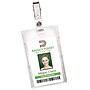 Avery Secure Top Heavy Duty Clip Style Name Badge Holders, 3 1/2" x 2 1/4", Clear Portrait Holders, 50/Box (2920)~#|#~0121B10F-F256-4CED-A559BC6038AE6326_sc7