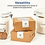 Avery Laser/Inkjet Media Labels, 2" x 2-11/16", White, 15/Sheet, 25 Sheets/Pack (6490)~#|#~012AFEB1-F4A1-4B78-AA5ED6E44E07B310_sc7