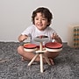 PlanToys 13" Musical Band Wooden Toy Drum Set (PTS6410)~#|#~012DA1E1-B101-4D53-A5326BDD74D47536_sc7