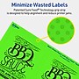 Avery Laser/Inkjet Multipurpose Rectangle Labels, 4.75" x 3.75", Neon Green, 320/Box (94254)~#|#~013A7795-9998-475E-A268C7FA533C9B16_sc7