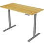 FlexiSpot ET155E 48"W Electric Rectangular Adjustable Standing Desk, Maple/Gray~#|#~0140C73D-B2ED-4AA1-A95276FB6FE416AE_sc7