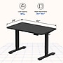 FlexiSpot E2 42''W Electric Adjustable Standing Desk, Black (E2B4224B)~#|#~0143115A-D6A0-4635-A8B1564913F3906E_sc7