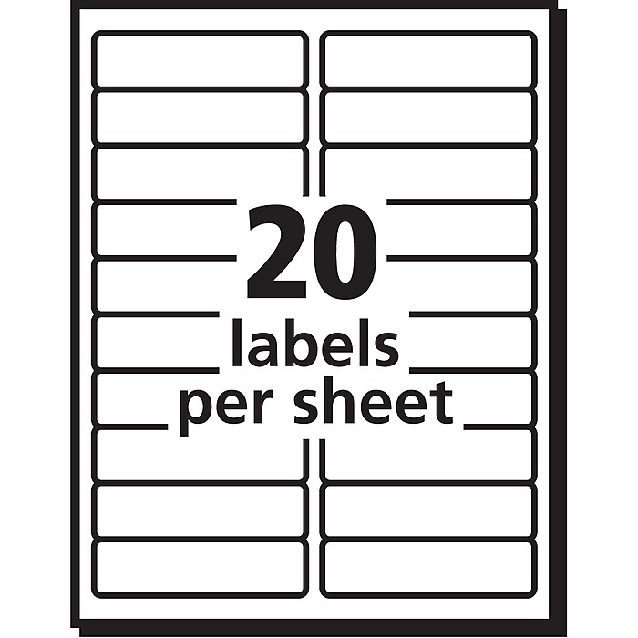 PRES-a-ply Laser/Inkjet Address Labels, 1